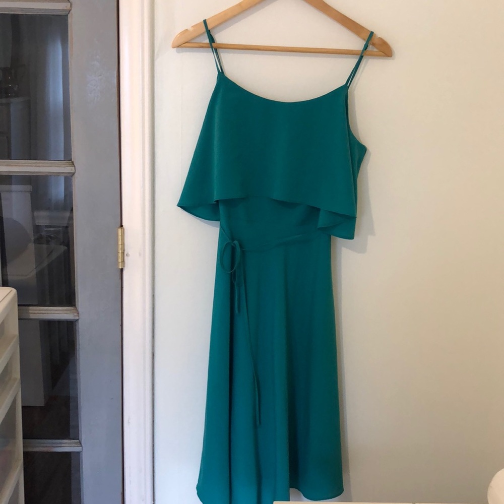 Green dress